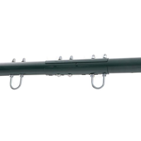 OGRODOWY PLAC ZABAW DLA DZIECI HUŚTAWKA SIEDZISKO DRABINKA METALOWA 206 CM