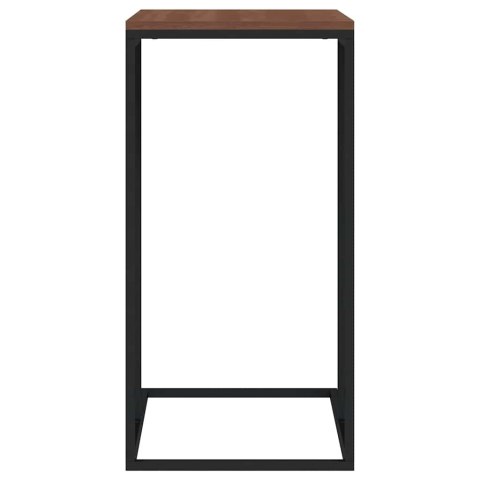 STOLIK BOCZNY CZARNY 40X30X59CM MATERIAŁ DREWNOPOCHODNY