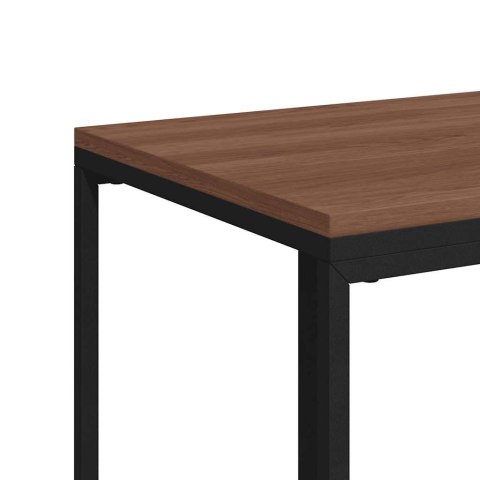 STOLIK BOCZNY CZARNY 40X30X59CM MATERIAŁ DREWNOPOCHODNY