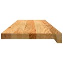 VidaXL Stopnie schodowe, 20 szt. brązowe 80x25x2cm lite drewno dębowe