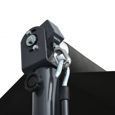 ZADASZENIE WOLNOSTOJĄCE 600X300CM ANTRACYTOWE