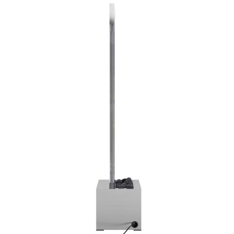 VidaXL Lampa wodna z LED RGB, stal nierdzewna i akryl, 110 cm