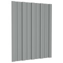 PANEL DACHOWY 12 EL. SZARY 60X45CM STAL GALWANIZOWANA