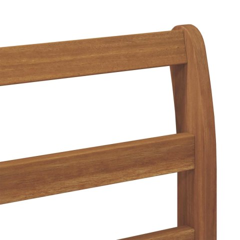 VidaXL Sofa na zewnątrz Lite drewno akacjowe i poliester Naturalny