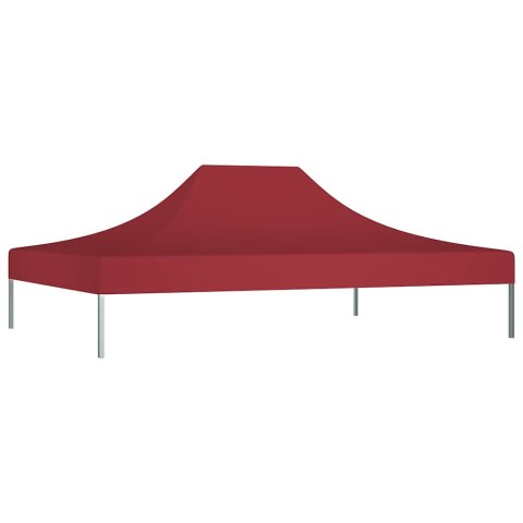 DACH DO NAMIOTU IMPREZOWEGO 4,5X3 M BURGUNDOWY 270G/M²