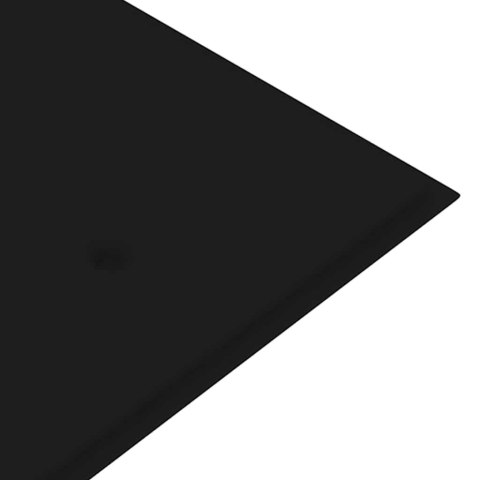 ŁAWKA BATAVIA Z CZARNA PODUSZKĄ 150CM LITE DREWNO TEKOWE