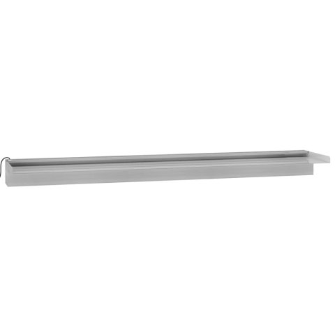 VidaXL Wylewka do wodospadu z RGB LED, stal nierdzewna, 108 cm