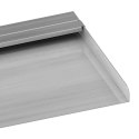 VidaXL Wylewka do wodospadu z RGB LED, stal nierdzewna, 108 cm