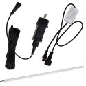 VidaXL Wylewka do wodospadu z RGB LED, stal nierdzewna, 45 cm