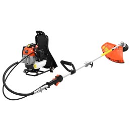 VidaXL Plecakowa kosiarka do krzaków Design Orange 52 cm3 1,45 kW