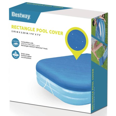 Bestway Pokrywa na basen Flowclear, 262x175x51 cm