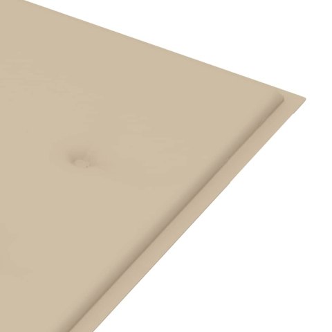 ŁAWKA OGRODOWA Z PODUSZKĄ 120CM DREWNO AKACJOWE