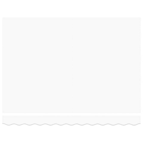 VidaXL Elektryczna Rozkładana Markiza Biały 3,5 x 2,5 m