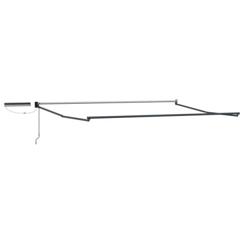 VidaXL Elektryczna Rozkładana Markiza Biały 4 × 3 m