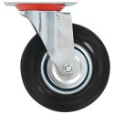 VidaXL Kółka skrętne, 4 szt., 125 mm