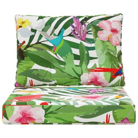 VidaXL Poduszka do sofy na zewnątrz 2 pcs kolorowy Poliester