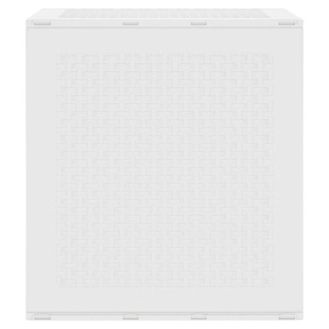 SKRZYNIA DO PRZECHOWYWANIA BIAŁY 55X53X57CM POLIPROPYLEN