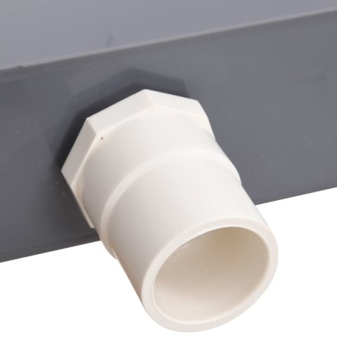 VidaXL Wylewka do wodospadu z oświetleniem RGB LED, akrylowa, 90 cm