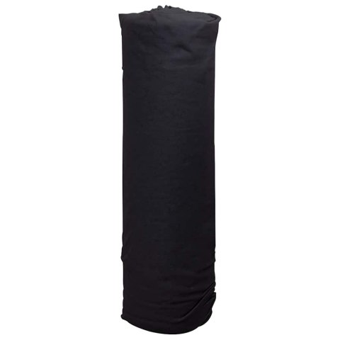 VidaXL Geowłóknina, czarna, 1x10 m, włókno poliestrowe