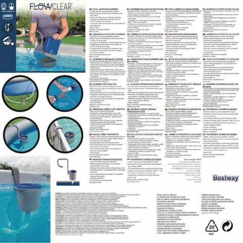 Bestway Flowclear Skimmer basenowy, 58233