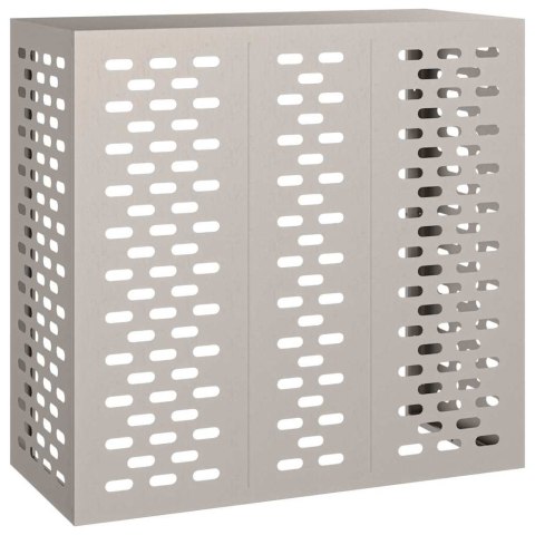 VidaXL Pokrywa do klimatyzatora Rdzawy 110 x 50 x 105 cm