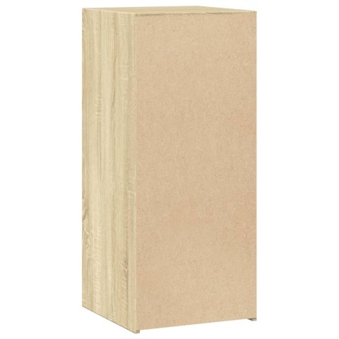 VidaXL Szafka, dąb sonoma, 40x41x93 cm, materiał drewnopochodny