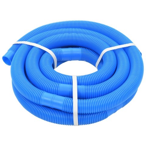 WĄŻ DO BASENU POMPY 38MM 6M NIEBIESKI LDPE ODPORNY UV ELASTYCZNY MOCNY SKIMMER