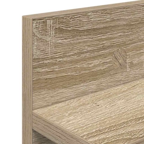 VidaXL Wieszak na płaszcze montowany na ścianie Dąb Sonoma