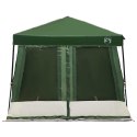 ZESTAW NAMIOTÓW KEMPINGOWYCH 2 PCS ZIELONY TAFTA I TKANINA