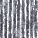 VidaXL Zasłona przeciwko owadom, srebrna, 100x200 cm, szenil