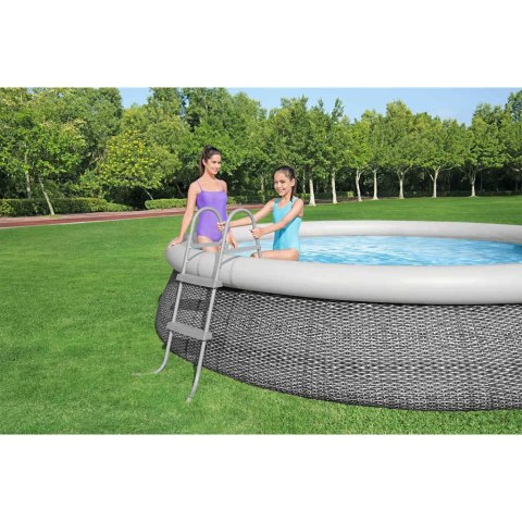 Bestway 2-stopniowa drabinka basenowa Flowclear, 84 cm