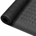 VidaXL Siatka cieniująca, antracytowa, 3,6x25 m, HDPE, 150 g/m²