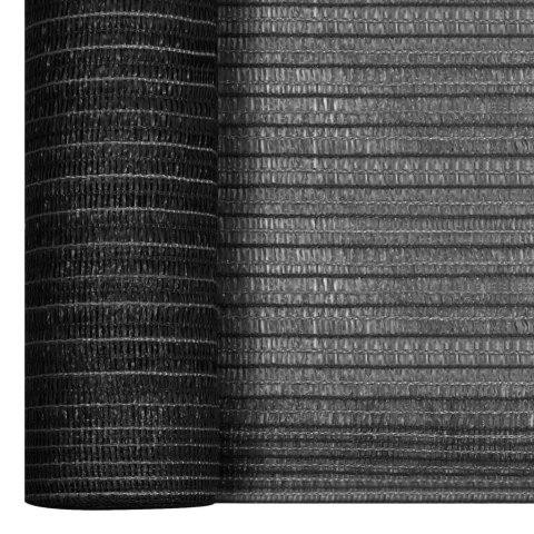 VidaXL Siatka cieniująca, antracytowa, 3,6x25 m, HDPE, 150 g/m²