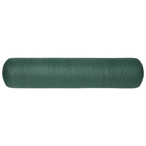 VidaXL Siatka cieniująca, zielona, 1,8x10 m, HDPE, 150 g/m²