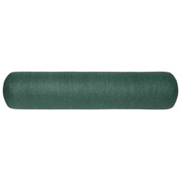 VidaXL Siatka cieniująca, zielona, 1,8x50 m, HDPE, 150 g/m²