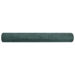 VidaXL Siatka cieniująca, zielona, 2x10 m, HDPE, 75 g/m²