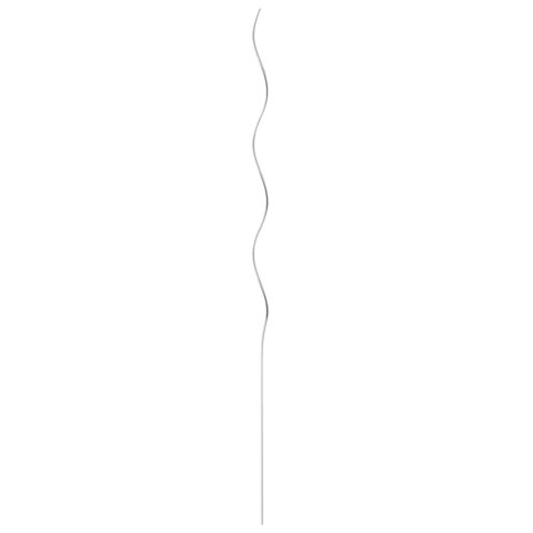 VidaXL Spiralne podpórki do roślin, 5 szt., 110 cm, stal galwanizowana