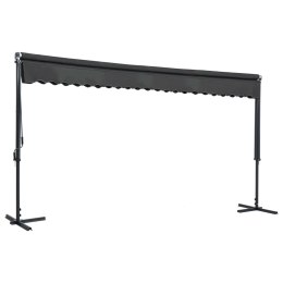 ZADASZENIE WOLNOSTOJĄCE 500X300CM ANTRACYTOWE