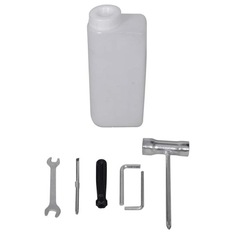 VidaXL Zestaw świdra z wiertłami, stal