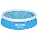 Bestway Nadmuchiwany basen Fast Set, okrągły, 183x51 cm, niebieski