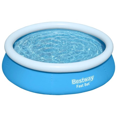 Bestway Nadmuchiwany basen Fast Set, okrągły, 183x51 cm, niebieski