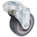 VidaXL Kółka skrętne z otworem na śrubę, 4 szt., 50 mm