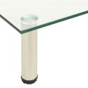 STOJAK POD TV PRZEZROCZYSTY 40X35X17CM SZKŁO HARTOWANE