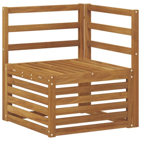VidaXL Zestaw sof na zewnątrz 5 pcs Naturalny Lite Drewno Akacji