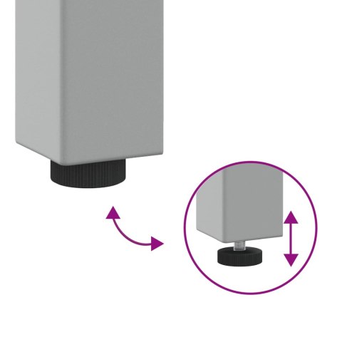 ZESTAW STOŁU WARSZTATOWEGO Z SZUFLADĄ Z PÓŁKĄ 3 SZT. CZERWONY