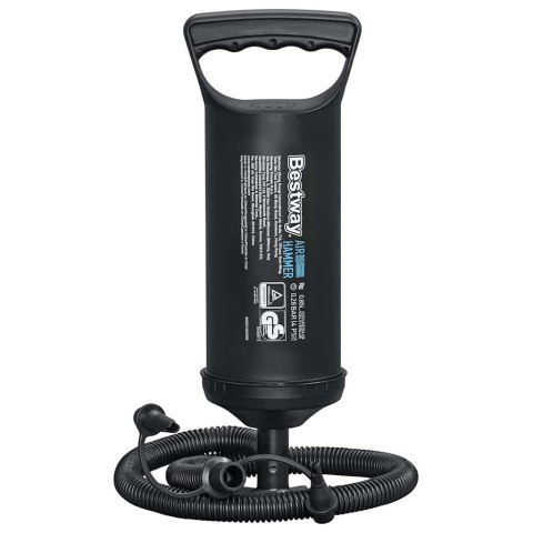 Bestway Materac z poduszkami i pompką, 203 x 152 x 22 cm, 67374