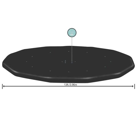 Bestway Pokrywa na basen Flowclear, 396 cm