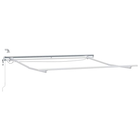 AUTOMATYCZNIE ZWIJANA MARKIZA OGRODOWA Z LED BRĄZOWA 300X250CM