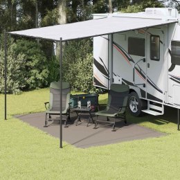 DYWAN POD NAMIOT JASNOSZARY 400X250CM POLIETYLEN