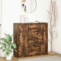 VidaXL Komoda z szufladami Dąb wędzony 100,5x35x98,5 cm Drewno klejone